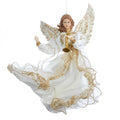 Kurt Adler 12 Inch Ivory And Gold Angel Ornament 12