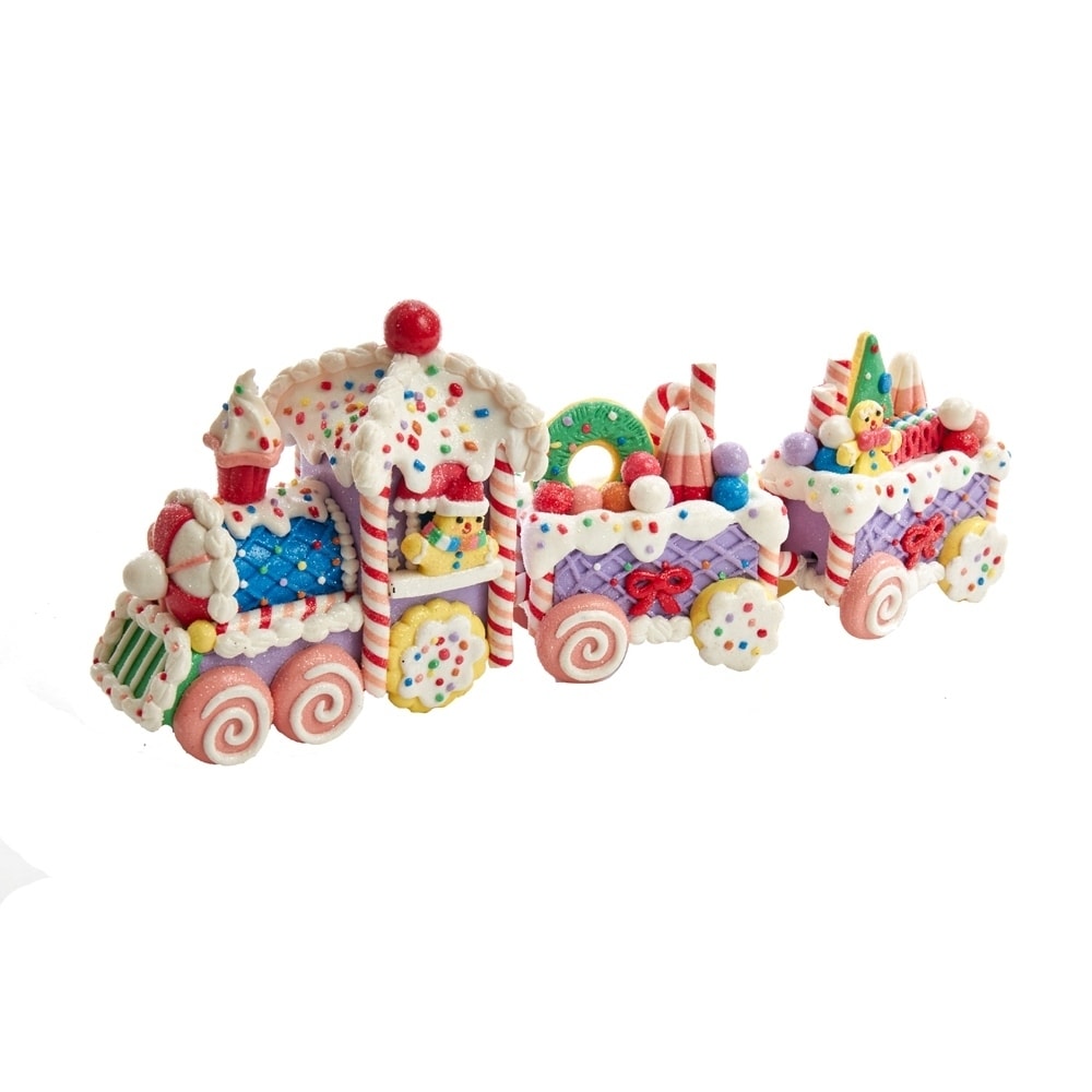 Kurt Adler 14.4 Inch Claydough Train Set