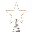 Kurt Adler 17.5 Inch Metal Lighted Led Star Treetop