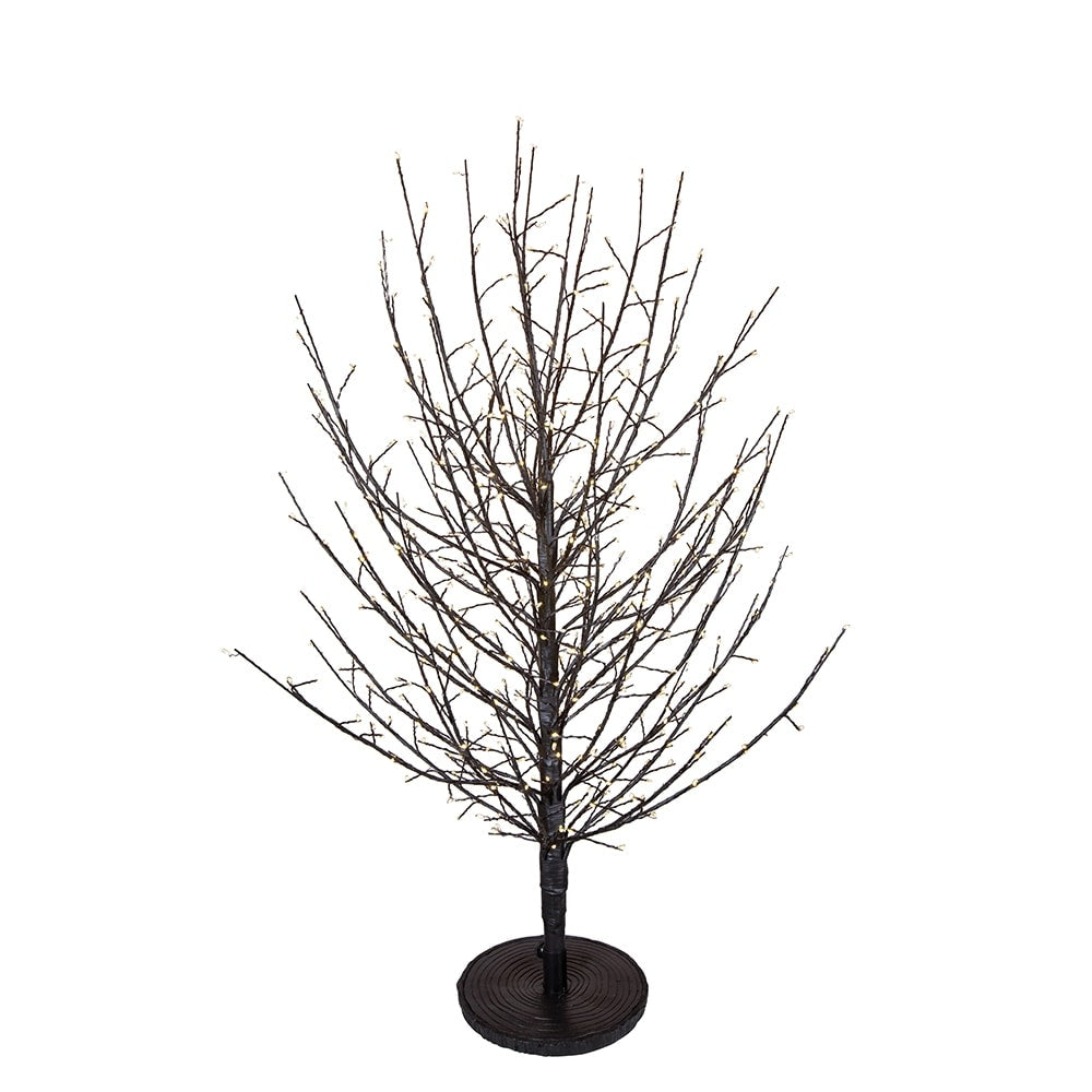 Kurt Adler 3 Foot Dark Brown Twig Tree With 500 Warm White Cluster Lights 3