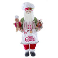 Kurt Adler 40 Inch Christmas Chef Santa With Gingerbread