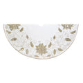 Kurt Adler 54 Inch Ivory Holly Tree Skirt