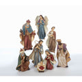 Kurt Adler 6.25 Inch Resin 8 Piece Nativity Set