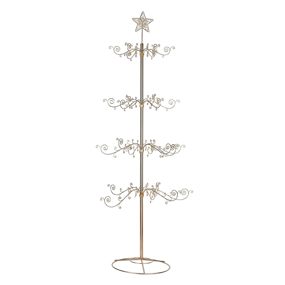Kurt Adler 7 Foot Gold Metal Tree