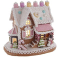 Kurt Adler 9 Inch Gingerbread House With Led Lights