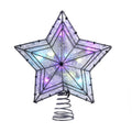 Kurt Adler Ul 10 Light Led Color Changing Star Treetop