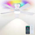 46 Inches Ceiling Fan With Light And Remote 46 Inches