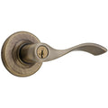 Kwikset 405Bl S Balboa Reversible Keyed Entry Door Leverset With Smartkey