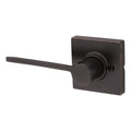 Kwikset 488Lrlsqtlh Ladera Left Handed Non Turning One Sided Door Lever With Square Rose