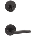 Kwikset 971Hflrdt Halifax Single Cylinder Keyed Entry Interior Pack With Round Rosette