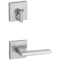 Kwikset 971Hflsqt Halifax Single Cylinder Keyed Entry Interior Pack With Square Rosette