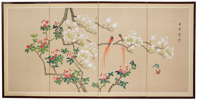 Love Birds Silkscreen China