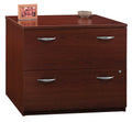Bush Series C 2 Drawer Lateral File Cabinet Mahogany