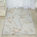 Nourison Hand Hooked Fantasy Aqua Rug 26 X 4