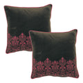 Accents Magenta Decorative Pillows Set Of 2
