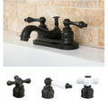 Classic Oil Rubbed Bronze Two Handle Bathroom Faucet
