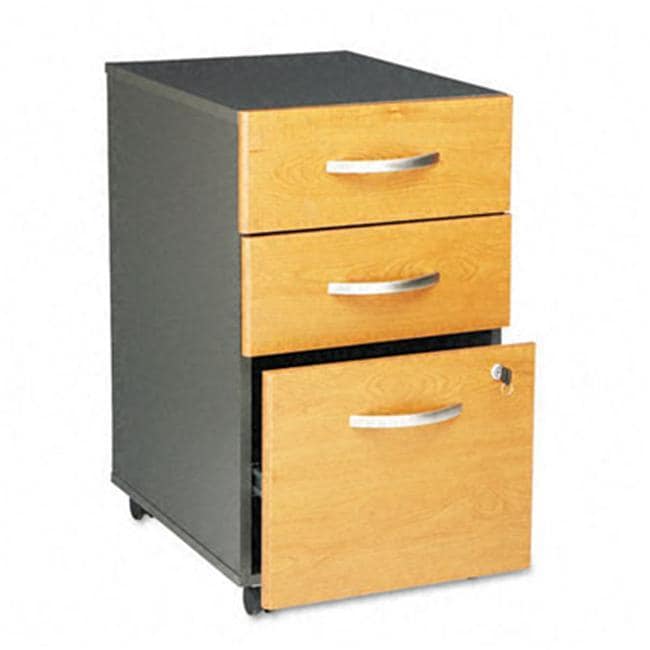 Bush Series C 3 Drawer Mobile Pedestal File