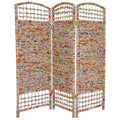 Handmade Recycled Magazine 4 Foot Tall Room Divider China