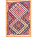 Handmade Herat Oriental Indo Wool Kilim Rug India 4 X 6