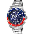 Invicta Mens Pro Diver Water Resistant Stainless Steel Watch