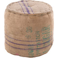 Decorative Mayle Tan Pouf