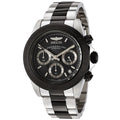 Invicta Mens 6934 Speedway Quartz Chronograph Grey Dial Watch Black