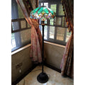 Chloe Tiffany Style Victorian Design 2 Light Floor Lamp