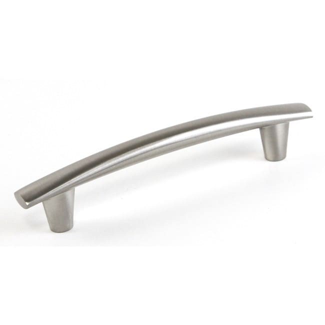 Contemporary Round Arch Design Stainless Steel Finish 6.5 Inch Cabinet Bar Pull Handle Case Of 15