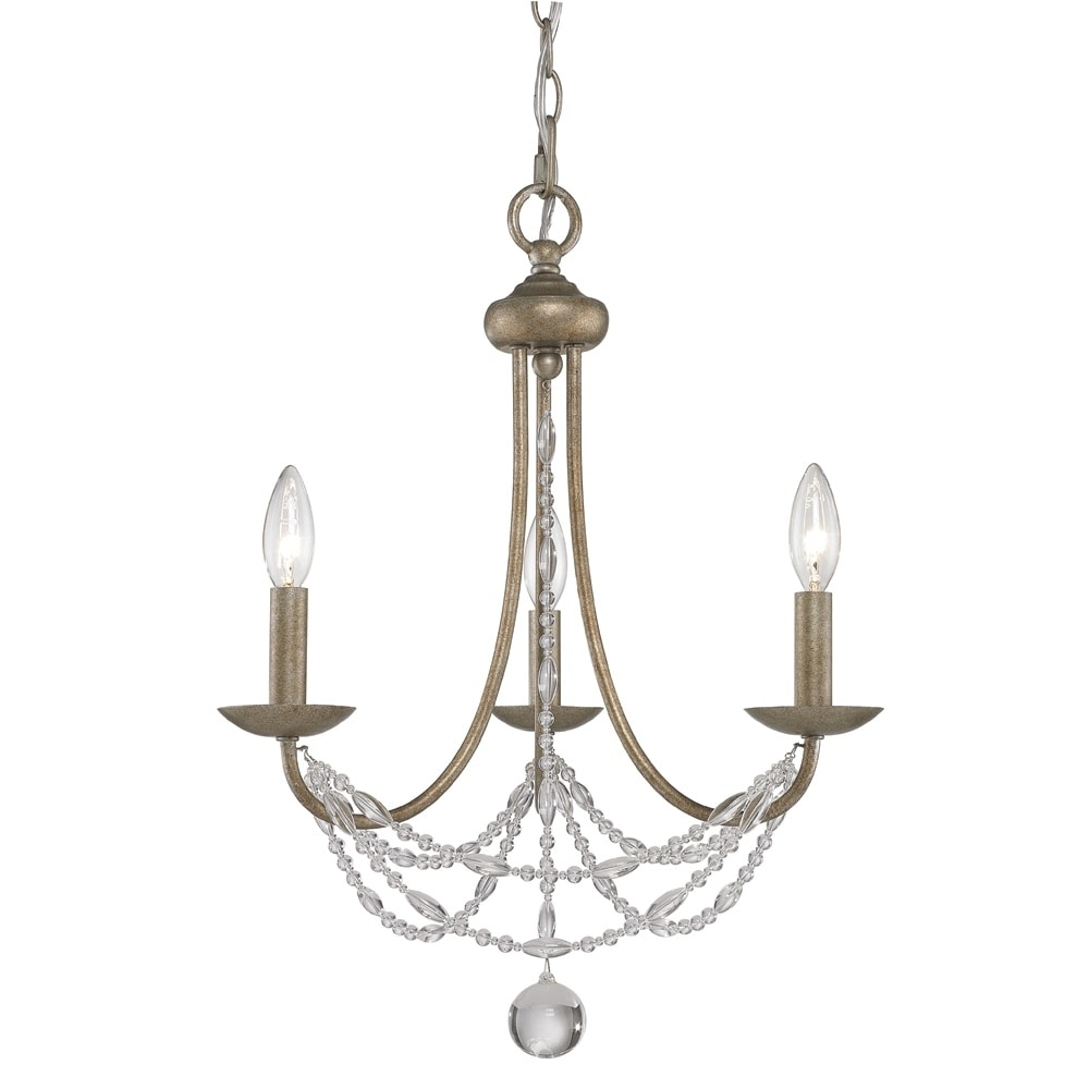 Gracewood Hollow Makhalisa 3 Light Mini Chandelier