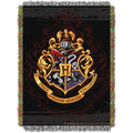 Ent 052 Harry Potter Hogwarts Decor Woven Tapestry Throw