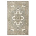 Rizzy Home Hand Tufted Suffolk Gray Wool Rug 5 X 8 5 X 8
