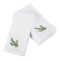Rosemary Embroidered And Hemstitched Cotton Napkin Set Of 6