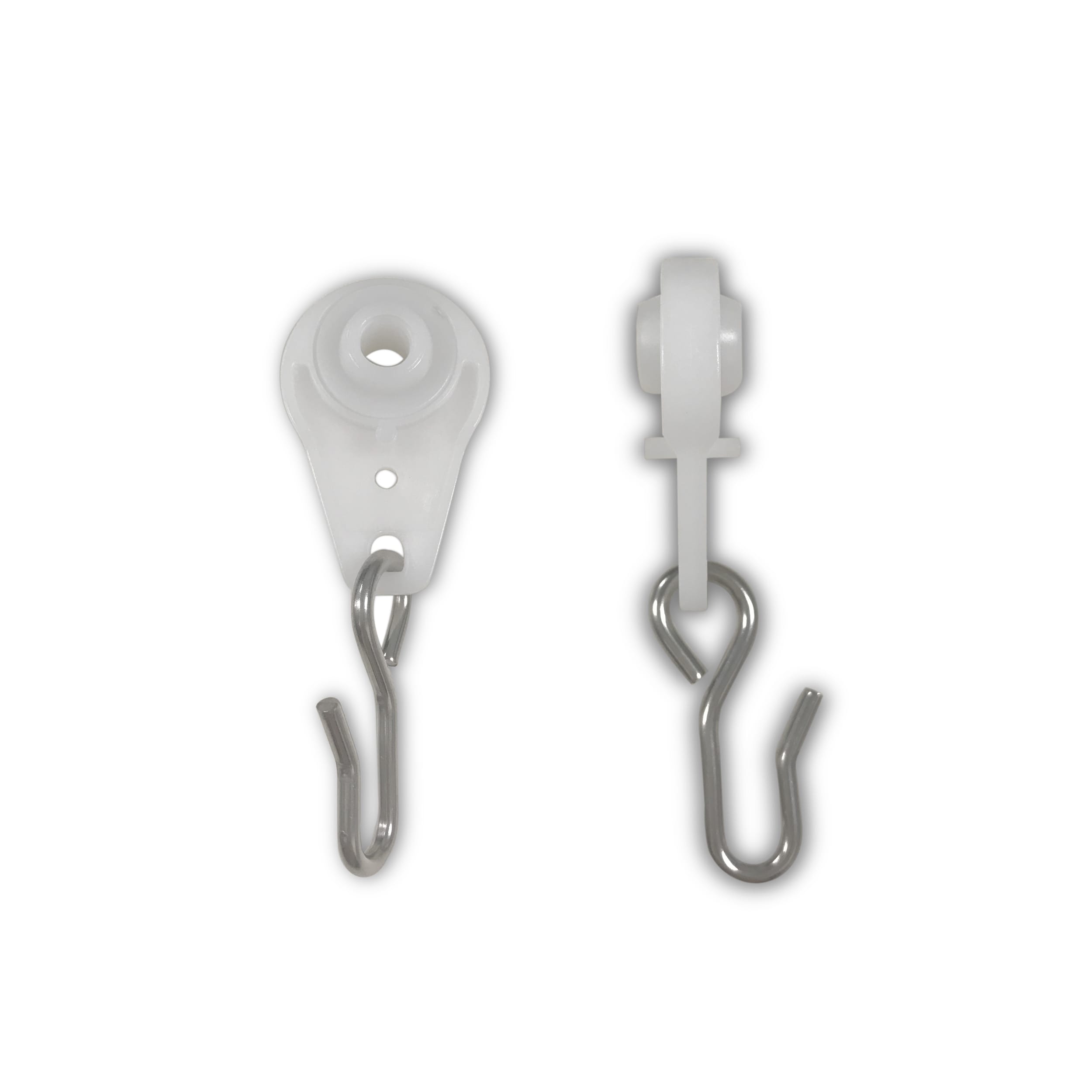 Instyledesign 10 Ball Bearing Carrier With Stainless Hooks For Multi Purpose Room Divider Track