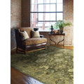 Seville Driftwood Brown Ivory Wool Area Rug