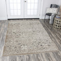 Rizzy Home Panache Beige Medallion Area Rug 53 X 76 53 X 76