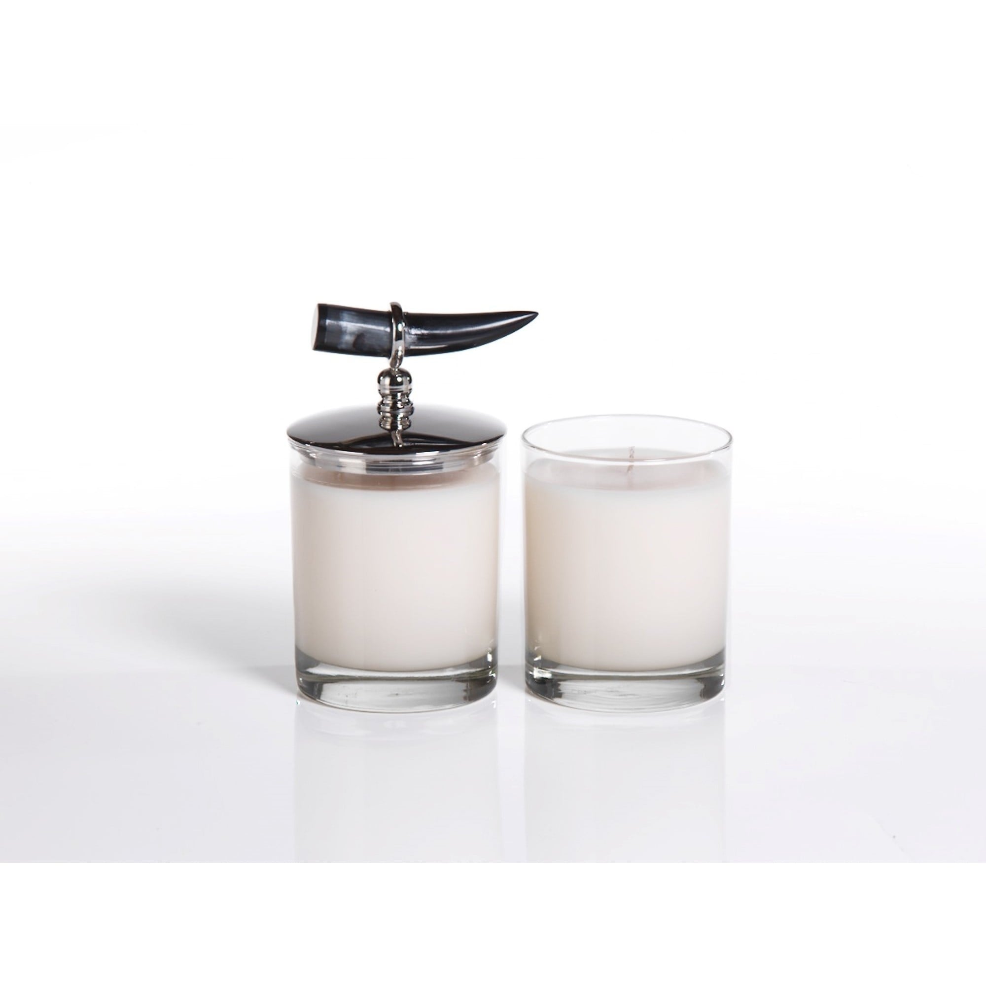 Casablanca Horn Scented Jar Candle Set Of 2