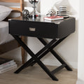 Contemporary 1 Drawer Nightstand By Baxton Studio