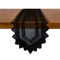 Nordic Lace Tablerunner Black 14 X 72