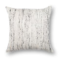 Textured Silver Ivory Stripe 22 Inch Throw Pillow Or Pillow Cover