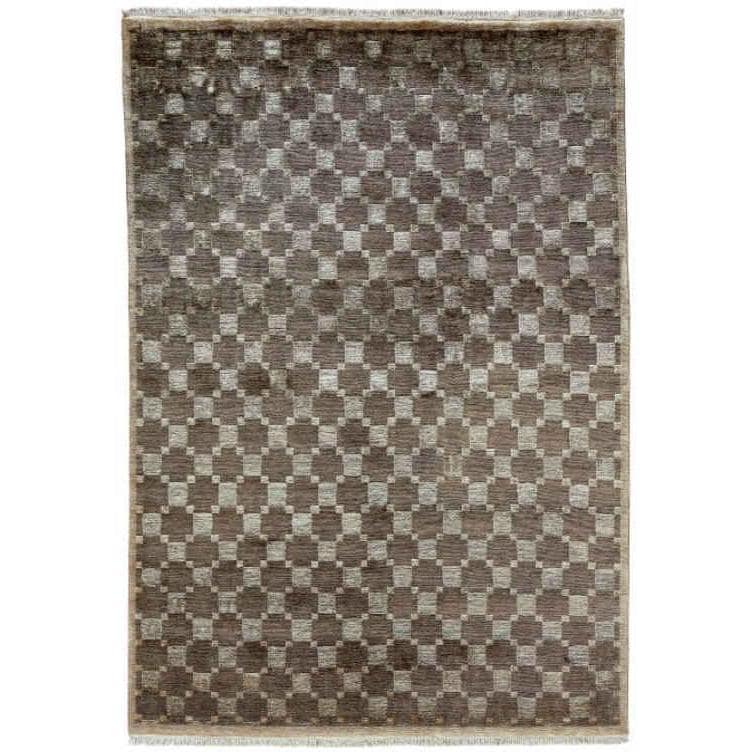 Jade Earth Tones Hand Knotted Area Rug 12 X 18 12 X 18
