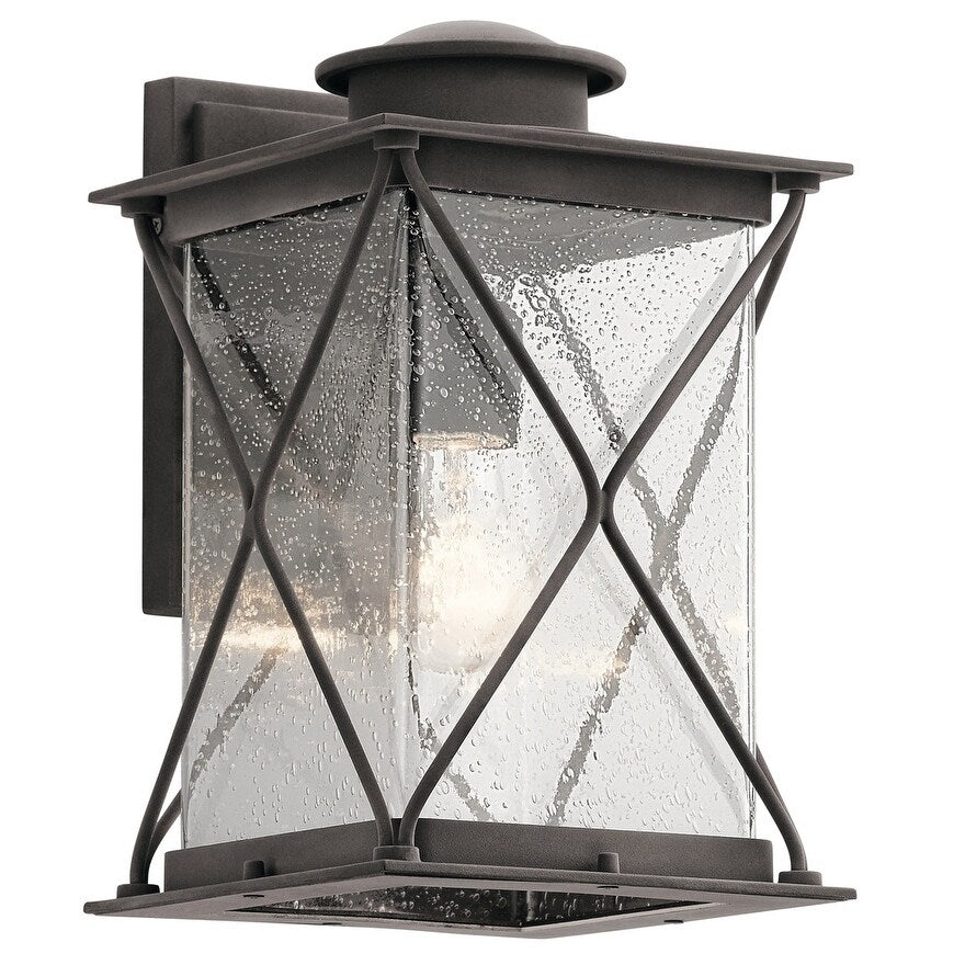 Kichler Lighting Argyle Collection 1 Light Weathered Zinc Outdoor Wall Lantern