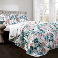 The Curated Nomad Luminet Flora 3 Piece Quilt Set