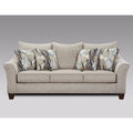 Camero Fabric Pillowback Sofa