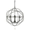 Copper Grove Poltava 6 Light English Bronze Chandelier