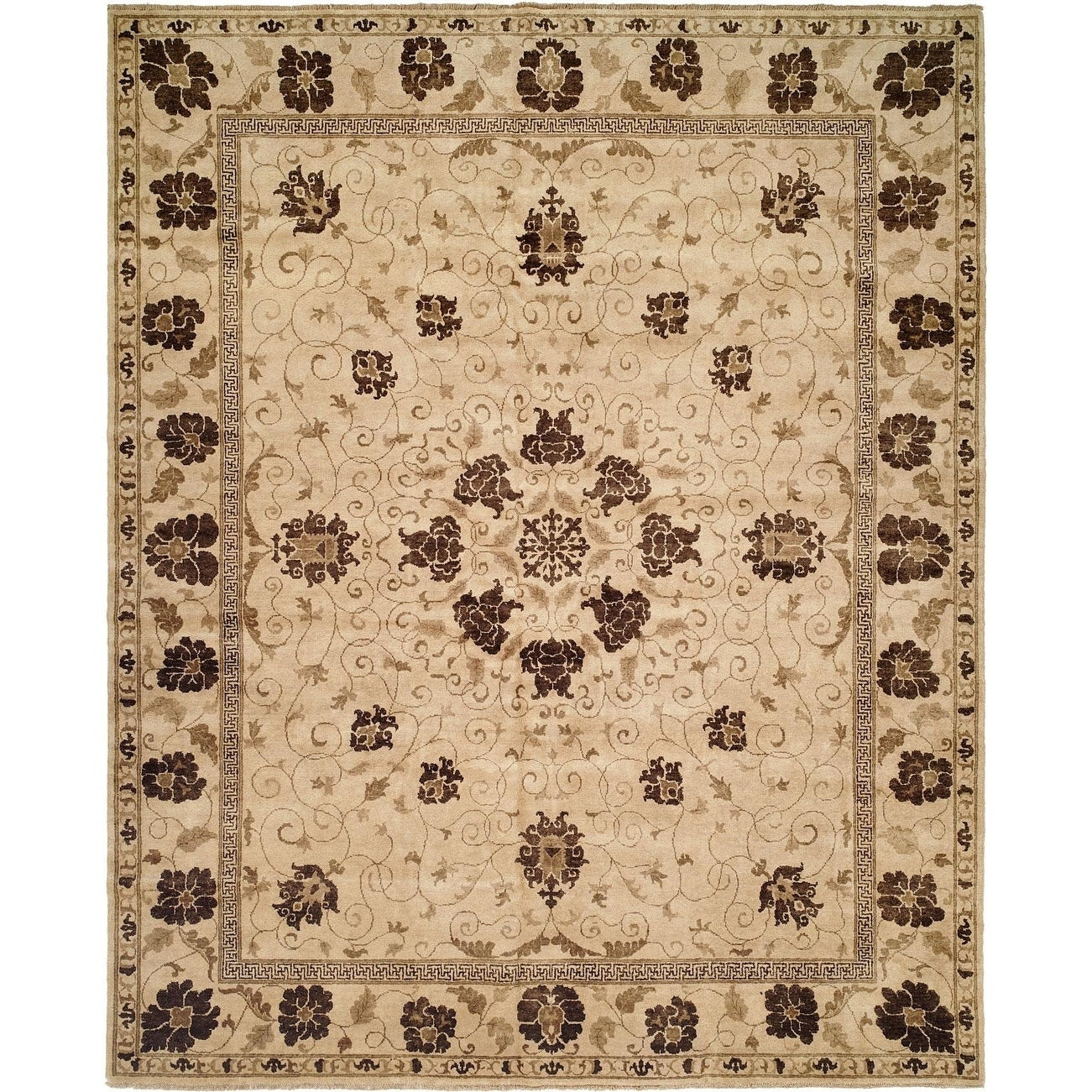 Antalya Desert Sand Hand Knotted Area Rug