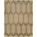 Portfolio Travertine Purple Accent Handmade Area Rug