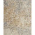 Distressed Abstract Beige Grey Mosaic Rug 67 X 94 68 X 94