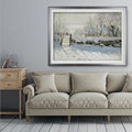 The Magpie Claude Monet Premium Framed Print