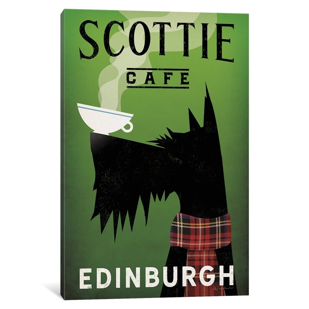 Icanvas Scottie Cafe By Ryan Fowler Canvas Print