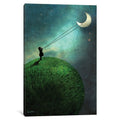 Icanvas Chasing The Moon By Catrin Welz Stein Canvas Print